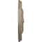 Ekena Millwork Amelia Ceiling Medallion (Fits Canopies up to 4 1/8"), 15 3/4"OD x 5/8"P, Gobi Desert Crackle CM16AMGDC - alternate 4